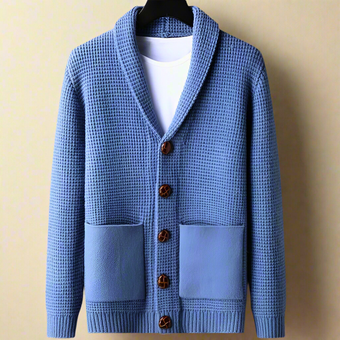Alexander Matthew Vintage Cardigan | Tidlös Elegans med Rika Detaljer