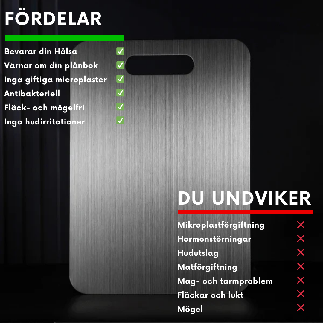 TitanBoard Pro – Premium Skärbräda som Förändrar Ditt Kök