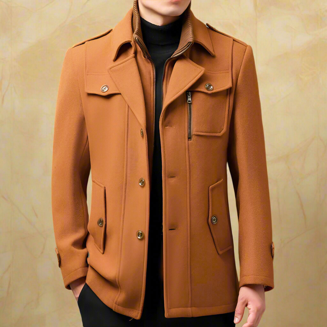 Massimo Adriano Trench Coat | Tidlös Elegans och Brittisk Stil