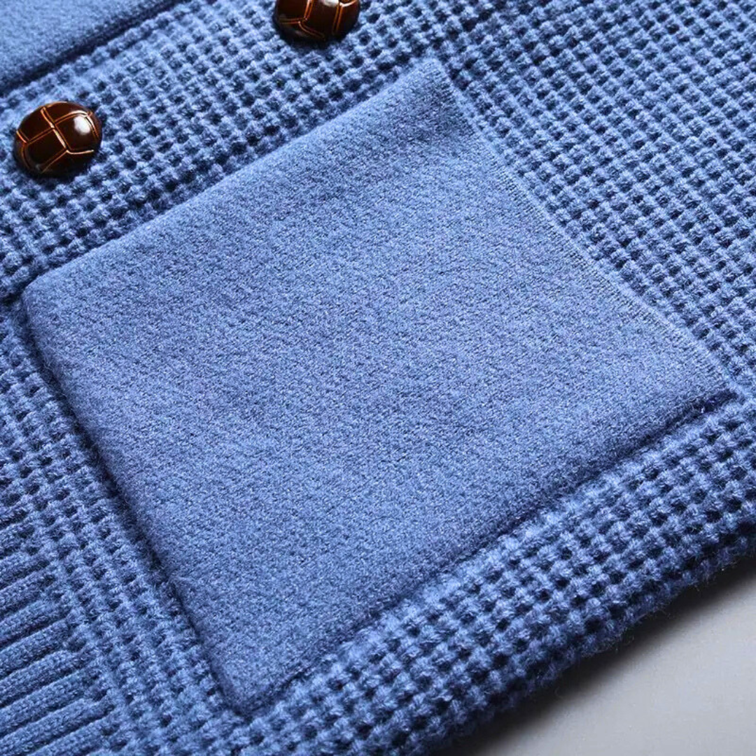Alexander Matthew Vintage Cardigan | Tidlös Elegans med Rika Detaljer