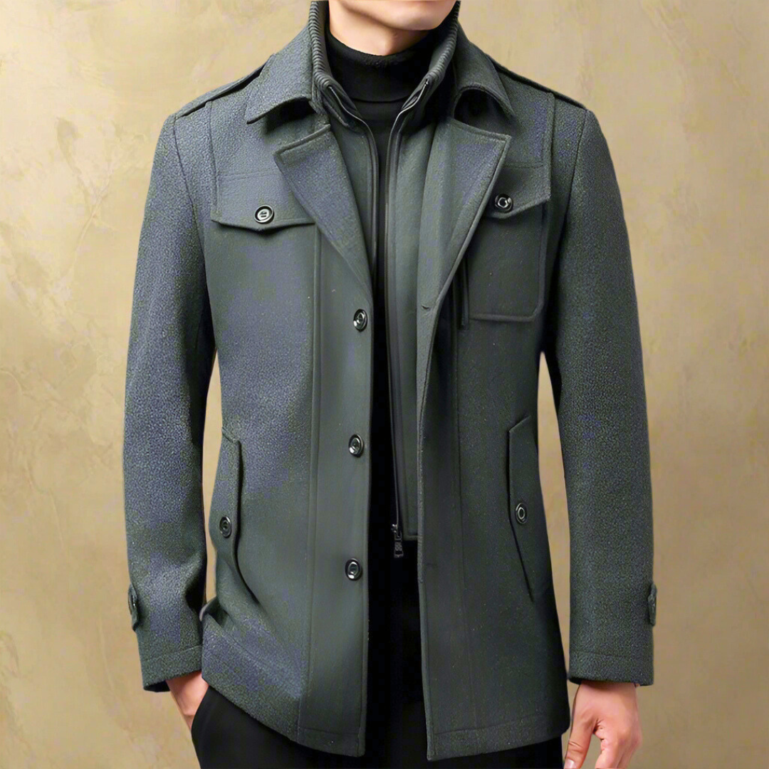 Massimo Adriano Trench Coat | Tidlös Elegans och Brittisk Stil