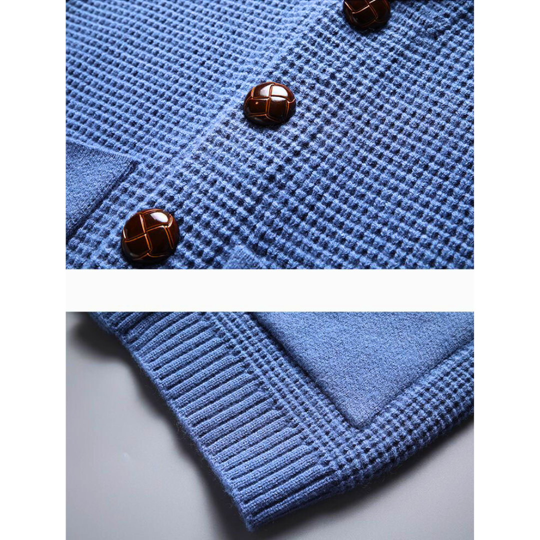 Alexander Matthew Vintage Cardigan | Tidlös Elegans med Rika Detaljer