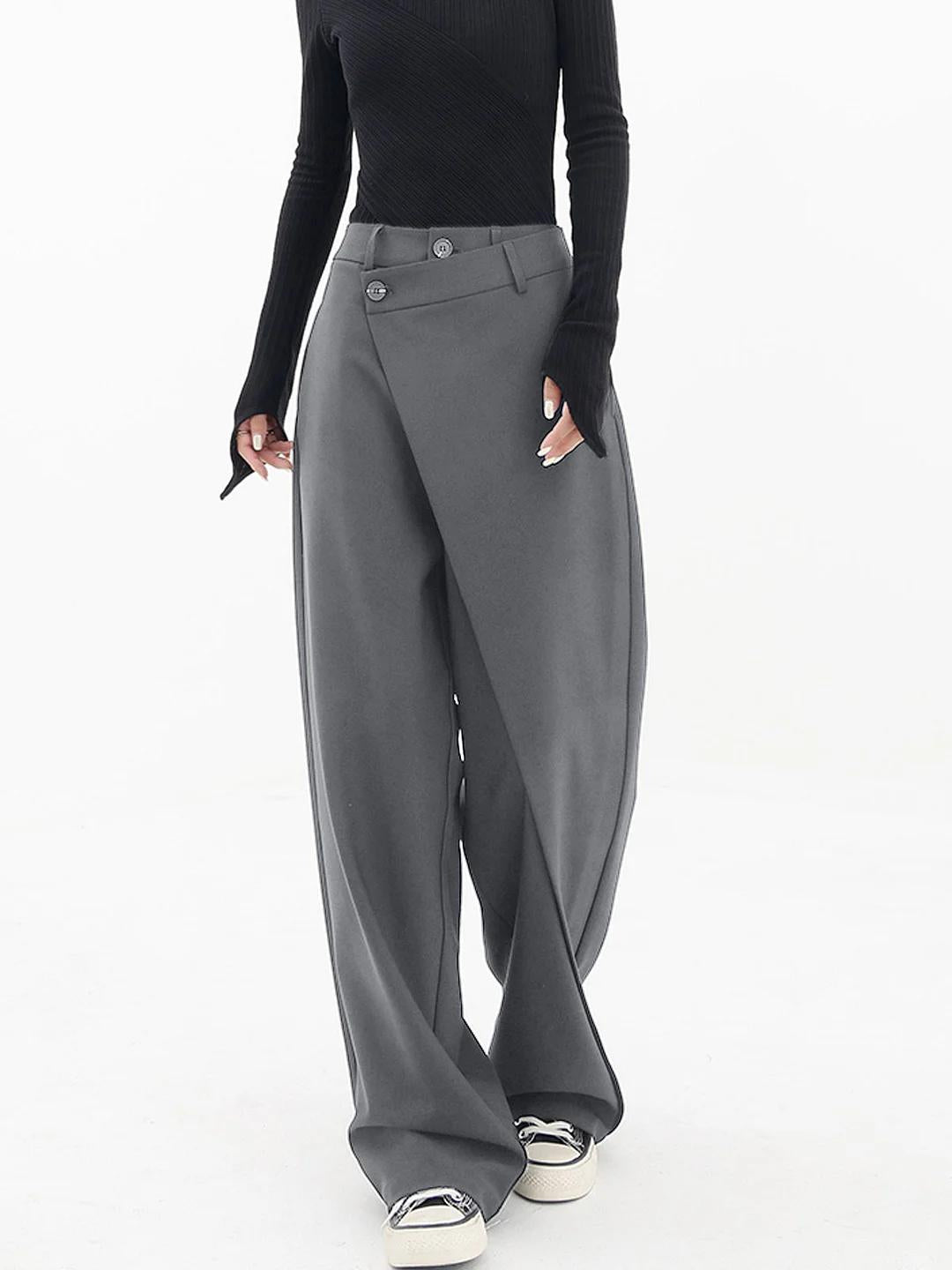 Yuli | Moderne Asymmetriske Bukser – En Flatterende og Trendy Look