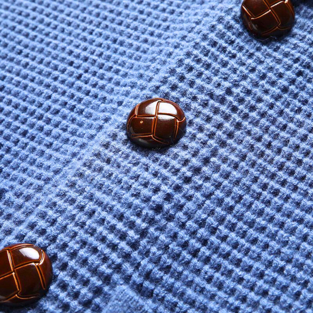 Alexander Matthew Vintage Cardigan | Tidlös Elegans med Rika Detaljer