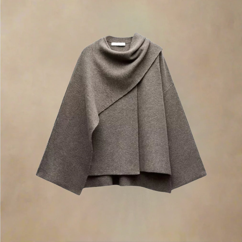 Nina Manteau Cape | Altid Stilfuld & Komfortabel