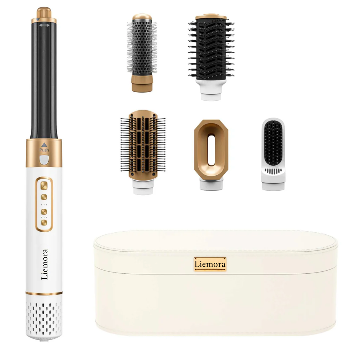 💨 Easystyler Pro Hvid – Luksuriøs Airstyler til Perfekt Hår ✨