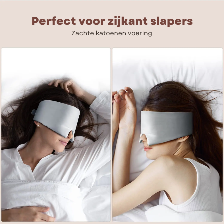 DroomSoft Luxe Øjenmaske | For en Nat Fyldt med Ro og Komfort