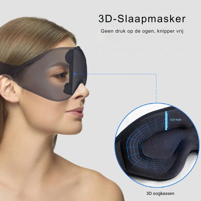 SlaapSchild | 3D-Søvnmasker – Din Port til Uafbrudt Ro